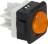 ЖЁЛТЫЙ ДВУХПОЛЮСНЫЙ ПЕРЕКЛЮЧАТЕЛЬ, 16А, 250В