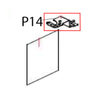 Upper hinge Hurakan HKN-WP900G
