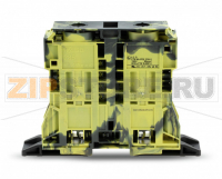 POWER CAGE CLAMP 2-проводные проходные клеммы; 185 мм; подходят для исполнений Ex e II; боковые маркировочные разъемы; с крепежными фланцами; POWER CAGE CLAMP; 185,00 mm; темно-серо-желтые Wago 285-1167/999-950