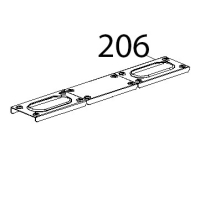 Scudo interno inox Unox XVC 515G