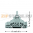Stud terminal block; lateral marker slots; for DIN-rail 35 x 15 and 35 x 7.5; 1 stud, M6; 35,00 mm?; gray Wago 885-106 - Stud terminal block; lateral marker slots; for DIN-rail 35 x 15 and 35 x 7.5; 1 stud, M6; 35,00 mm?; gray Wago 885-106