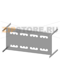 SIVACON S4 EBS SENTRON 3VA 3VA23 (400 A) 3-pole Upright mounting position Fixed mounting Number of switches 4 Height 350 mm Width 800 mm Branch height 450 mm Siemens 8PQ6000-8BA57