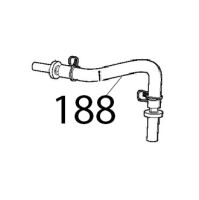 Tubo PVC, Ø: 9x6, L=250 mm Unox XVC 1005EP