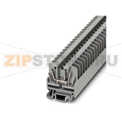 Проходные клеммы Phoenix Contact MBK 5/E-FS/FS Тип подключения: Подкл. плоского штекера, Сечение: 0,5 мм² - 1 мм², AWG :20- 18, Ширина: 6,2 мм, Цвет: cерый, Монтаж: NS 15.Минимальный заказ: 50 шт.Упаковка: 50 шт.