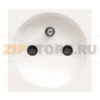 Розетка 16 А, 250 В, альпийский белый ABB 2CLA228700N1101