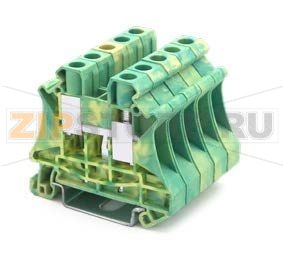 Клемма универсальная, заземляющая, желто-зеленая CHIKU RUT 10-PE 