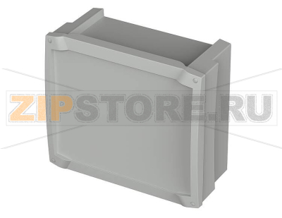 Корпус высокий с плёночной крышкой, 264x233x124 мм, IP 65 Bopla BCD 250 Set 11-7035 