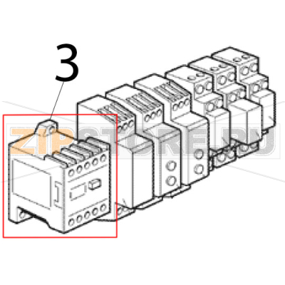 Contactor Scotsman MAR 78 SPLIT Contactor Scotsman MAR 78 SPLITЗапчасть на деталировке под номером: 3