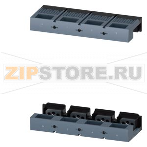 Busbar shield kit 4 pcs. imperial nutplate, bus shield, insulator accessory for: 3VA55/3VA65/3VA66 Siemens 3VA9674-0QA00 