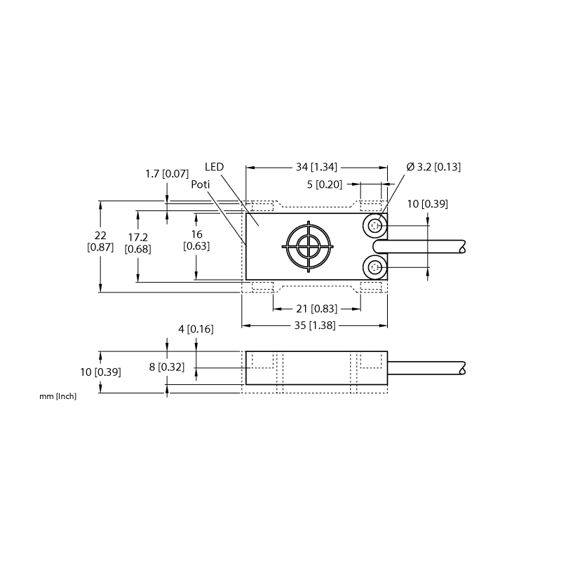 Датчик емкостный Turck BCE8-QP08-AP6X 
