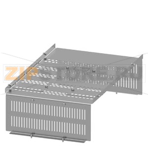 SIVACON S4 subdivision Main busbar at bottom Form 2B Position of main busbar: bottom front Width 400 mm Depth 600 mm Siemens 8PQ3000-3BA23 