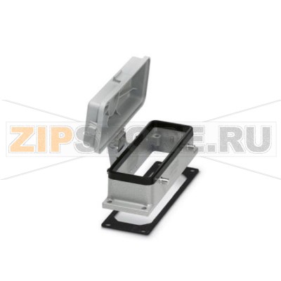 Монтажный корпус HEAVYCON HV10/16 Phoenix Contact HC-HV 10/16-AFQD с двумя защелками, высота 27 мм, с крышкой.Минимальный заказ: 10 шт.Упаковка: 10 шт.