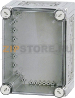 Корпус 187.5x250x150 мм, пластик, серый: 1 шт Eaton CI23E-125