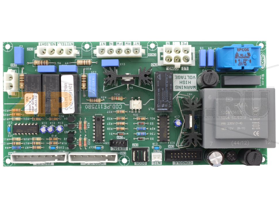 Плата силовая Unox XF 188 Плата мощности для конвекционной печи Unox XF 188Запчасть на деталировке под номером: 32