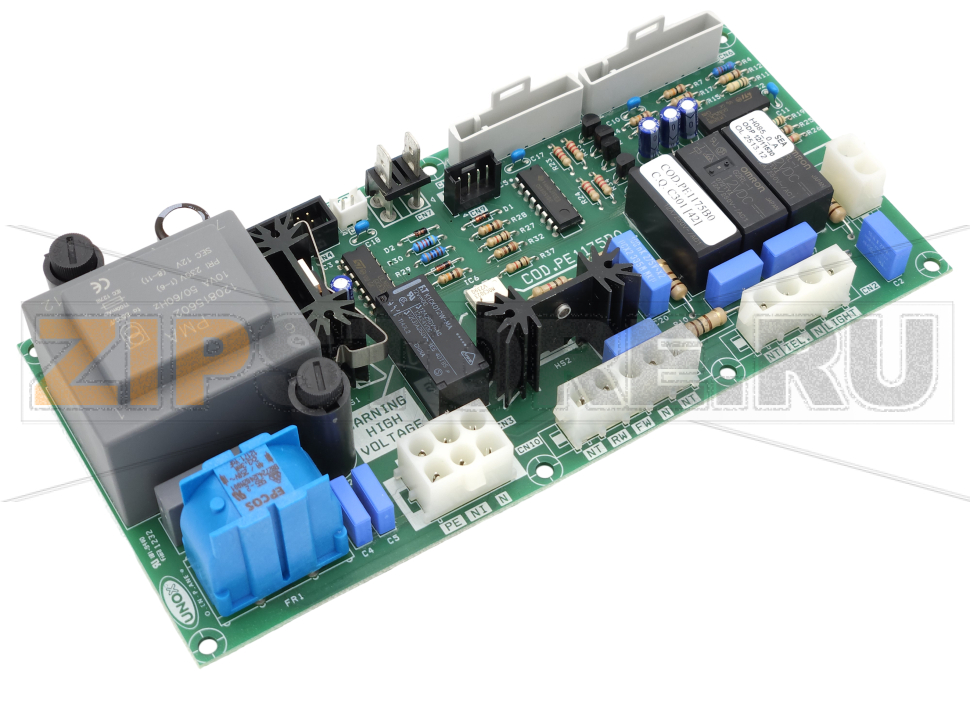 Плата силовая Unox XF 188 Плата мощности для конвекционной печи Unox XF 188Запчасть на деталировке под номером: 32
