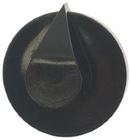 РУЧКА ЧЕРНАЯ ИЗ ABS Ø 33 ММ