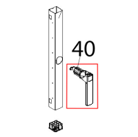 Impugnatura maniglia Unox XBC 404