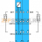 2-канальный аналоговый выход; 0 – 20 мА; Искробезопасный; синие Wago 750-585 - 2-канальный аналоговый выход; 0 – 20 мА; Искробезопасный; синие Wago 750-585