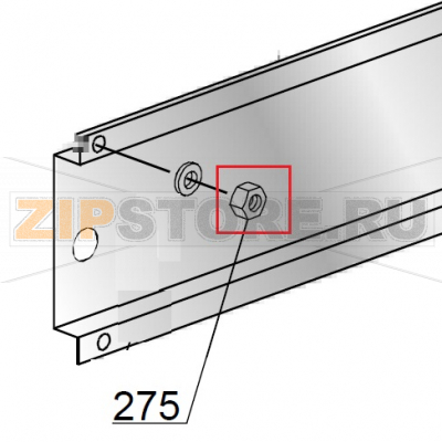 M10 inox nut DIHR HT 11 M10 inox nut DIHR HT 11Запчасть на деталировке под номером: 275Название запчасти на английском языке: M10 inox nut DIHR HT 11