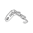 Molla ferma sens. c/ganci laterali Saeco Royal Classic