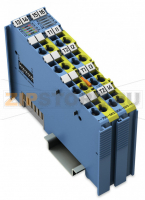 Искробезопасный 4-канальный дискретный вход; тока; PROFIsafe V2.0 iPar; многоцветные Wago 750-663/000-003