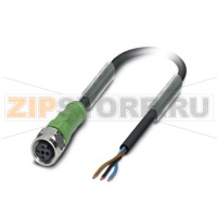 Кабель для датчика / исполнительного элемента Phoenix Contact SAC-3P-10,0-PVC/M12FS VA