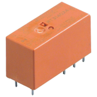 Реле электромагнитное 24 В/DC, 12 А, 1 шт TE Connectivity 1-1393239-3