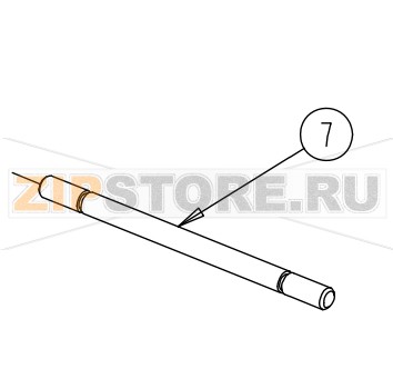 Поворотная ось прижимного ролика Datamax A-4310 Mark II RH Поворотная ось прижимного ролика Datamax A-4310 Mark II RHНазвание запчасти Datamax на английском языке: G2 ROD PINCH ROLLER PIVET