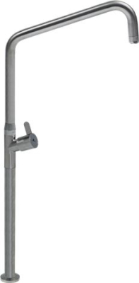 MIXER TAP 1-HOLE ST./STEEL 