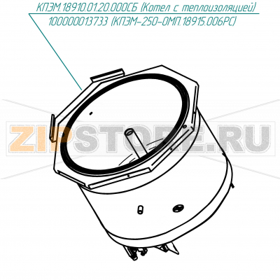 Котел с теплоизоляцией Abat КПЭМ-250-ОМП Котел с теплоизоляцией для пищеварочного котла Abat КПЭМ-250-ОМП
Производитель: ЧувашТоргТехника

Запчасть изображена на деталировке под номером:&nbsp;100000013733 (КПЭМ.18910.01.20.000СБ)