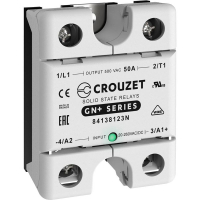 Реле твердотельное 50 А, 500 В/AC, 1 шт Crouzet GNP50UZM