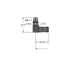 Кабель PVC Turck PSWS3M-2/TEL