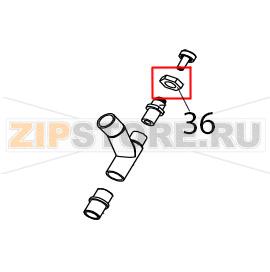 Draining mouth nut Hurakan HKN-IMF15M Draining mouth nut Hurakan HKN-IMF15MЗапчасть на деталировке под номером: 36