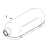 Gearcase Motor Housing Empire Red KitchenAid 5KSM7580XEER