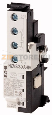 Расцепитель независимый, 380-440В AC/DC, + 1НО доп. контакт Eaton NZM2/3-XAHIV380-440AC/DC 