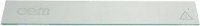 GLASS FOR OVEN DOOR 636x110x4 mm