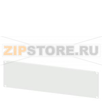 SIVACON, cover, for 19" frame, 3 HU, RAL7035 Siemens 8MF1000-2AB03