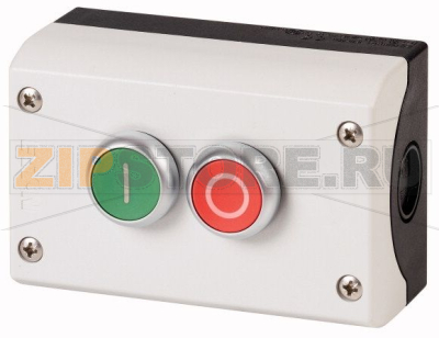 Корпус, нажимные выключатели, без фиксации, 2 разм., 2 замык Eaton M22-I2-M1 