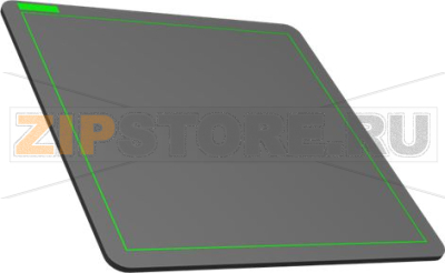 LOWER SINGLE GLASS KIT BLACK SMOOTH 