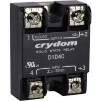Реле твердотельное 7 А, 100 В/DC, 1 шт Crydom D1D07