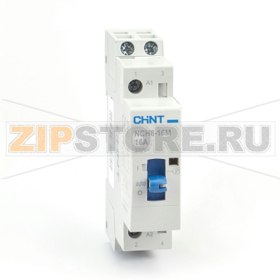 Контактор модульный 16 А, 2НО, 220-240 В Chint NCH8-16M/20 