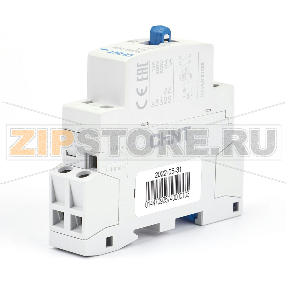 Контактор модульный 16 А, 2НО, 220-240 В Chint NCH8-16M/20 