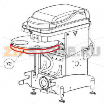 Profilo Inferiore Copertura Vasca Sigma VE 80                       Profilo Inferiore Copertura Vasca Sigma VE 80Запчасть на сборочном чертеже под номером: 72Название запчасти Sigma на итальянском языке: Profilo Inferiore Copertura Vasca Sigma VE 80