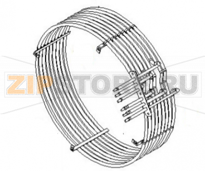 Heater 16.4kw 230v Angelo Po FX101E3   Heater 16.4kw 230v Angelo Po FX101E3Запчасть на 