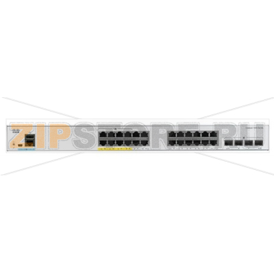 Коммутатор 24xGE, 4xSFP Cisco C1000-24T-4G-L 