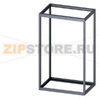 SIVACON, Supporting structure, for standard Empty enclosure, H: 2000 mm, W: 1200 mm, T: 800 mm, zinc-plated Siemens 8MF1028-2GS30