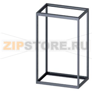 SIVACON, Supporting structure, for standard Empty enclosure, H: 2000 mm, W: 1200 mm, T: 800 mm, zinc-plated Siemens 8MF1028-2GS30 