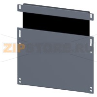 SIVACON, base, with cable entry, IPXX, T: 500 mm, W: 400 mm, zinc-plated Siemens 8MF1045-2UB32-0