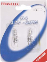 LAMPE HALOGENE G4 20W 12V *2* 5024646600