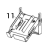Universal cutter catch tray (full set) TSC MX340P